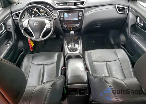 2014 Nissan Rogue S из США, поврежденный, VIN 5N1AT2MV3EC774676